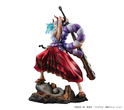 One Piece - Yamato - Portrait Of Pirates "WA-MAXIMUM" (MegaHouse) [Shop Exclusive]ㅤ – MegaHouse – ActionFigureBrasil — embalagem