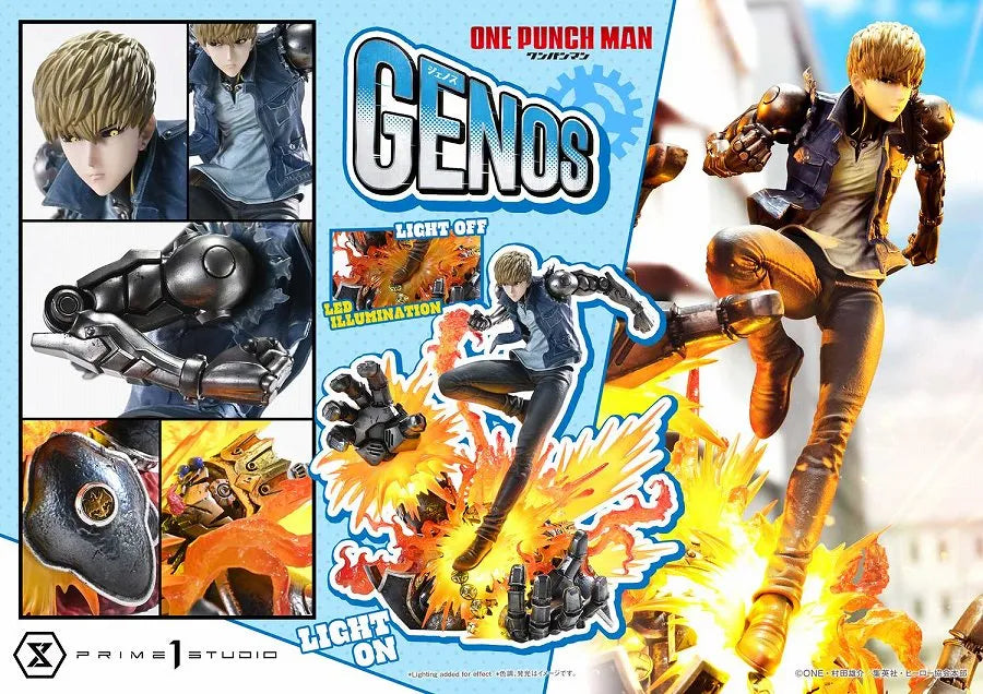 One Punch Man - G4 - Genos - Concept Masterline - 1/6 (Prime 1 Studio)ㅤ – Prime 1 Studio – ActionFigureBrasil