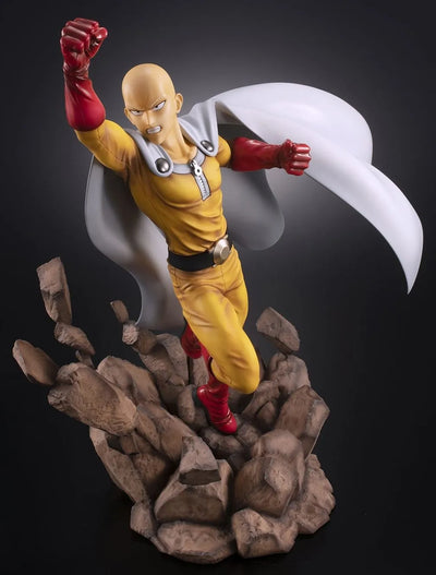 One Punch Man - Saitama - Shibuya Scramble Figure - 1/7 - Inseki Hakai ver. (Alpha Satellite) [Shop Exclusive]ㅤ – Alpha Satellite – ActionFigureBrasil — ângulo diferente