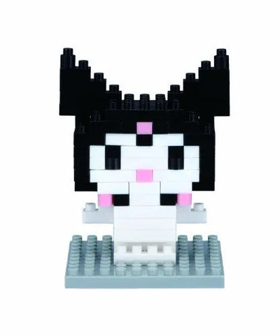Onegai My Melody - Kuromi - Character Collection Series - Nanoblock NBCC-007 (Kawada)ㅤ – Kawada – ActionFigureBrasil