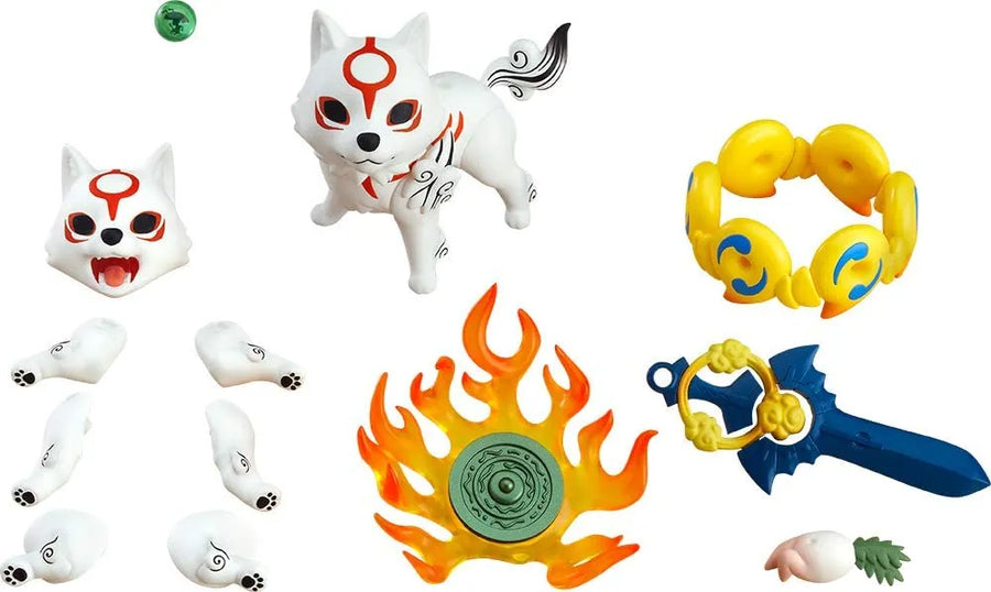 Ookami - Amaterasu - Issun - Nendoroid #DX1365 - DX Ver. (Max Factory)ㅤ – Max Factory – ActionFigureBrasil