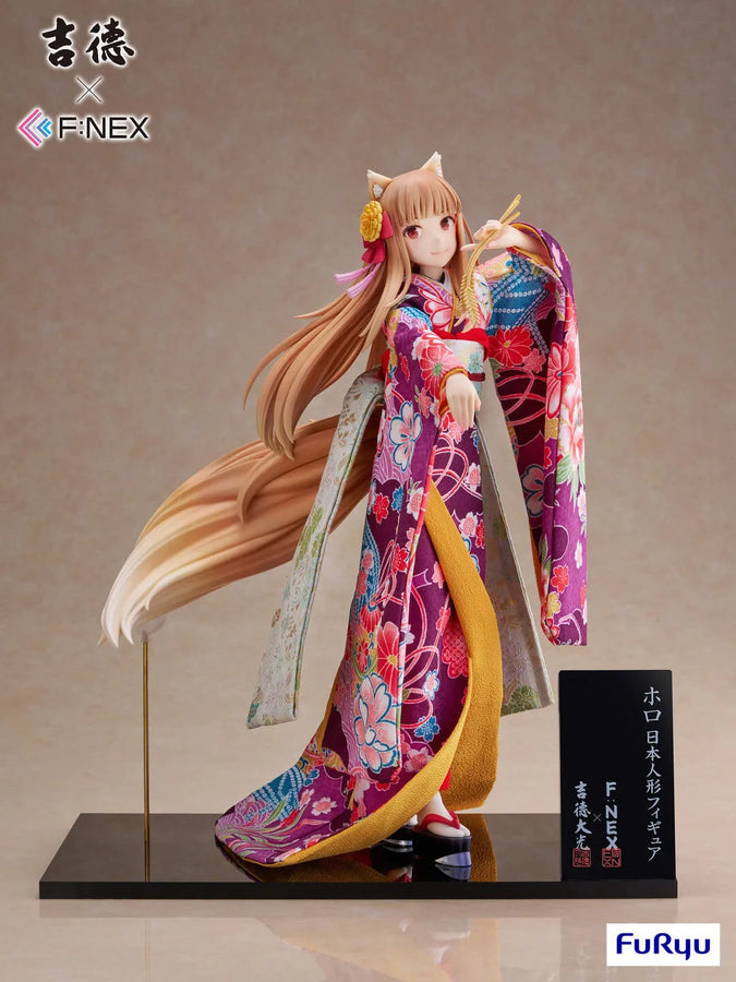 Ookami to Koushinryou: Merchant Meets the Wise Wolf - Holo - F:Nex - 1/4 - Nihon Ningyou (FuRyu, Yoshitoku)ㅤ – FuRyu – ActionFigureBrasil