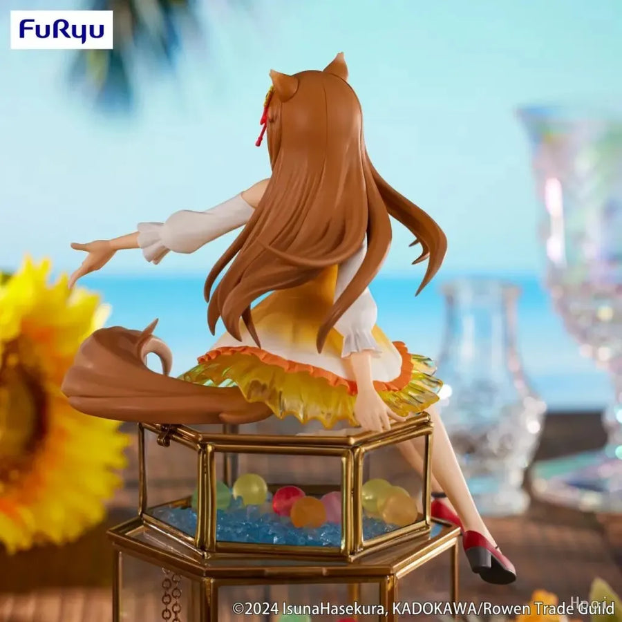 Ookami to Koushinryou: Merchant Meets the Wise Wolf - Holo - Noodle Stopper Figure - Himawari One Piece ver. (FuRyu)ㅤ – FuRyu – ActionFigureBrasil