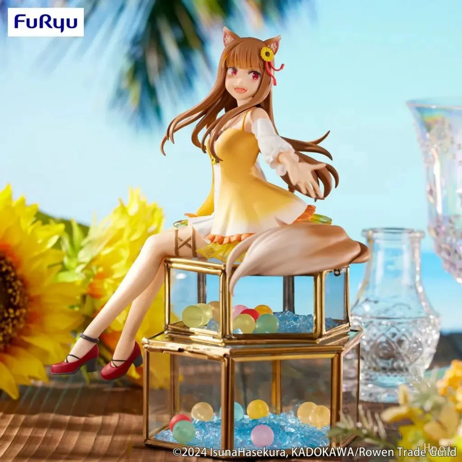 Ookami to Koushinryou: Merchant Meets the Wise Wolf - Holo - Noodle Stopper Figure - Himawari One Piece ver. (FuRyu)ㅤ – FuRyu – ActionFigureBrasil