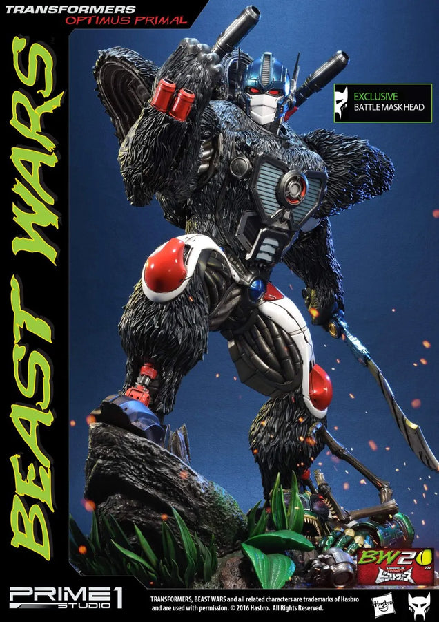 Optimus Primal (Exclusive Version) Beast Wars: Transformers – Prime1Studio – ActionFigure Brasil