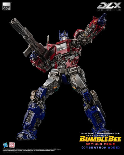 Optimus Prime (Cybertron Mode) DLX – Threezero – ActionFigure Brasil — embalagem