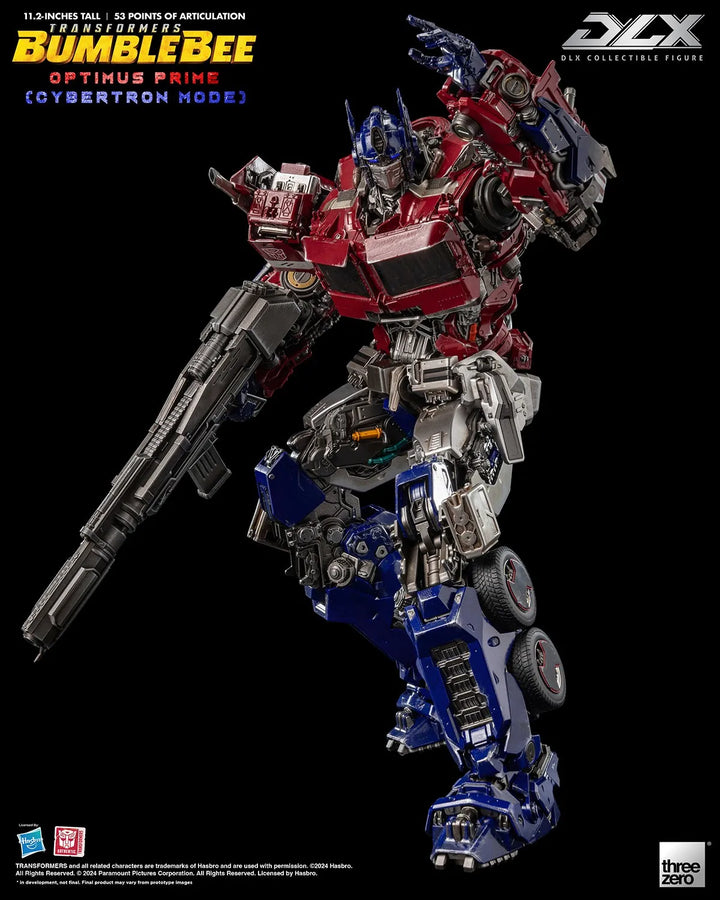 Optimus Prime (Cybertron Mode) DLX – Threezero – ActionFigure Brasil