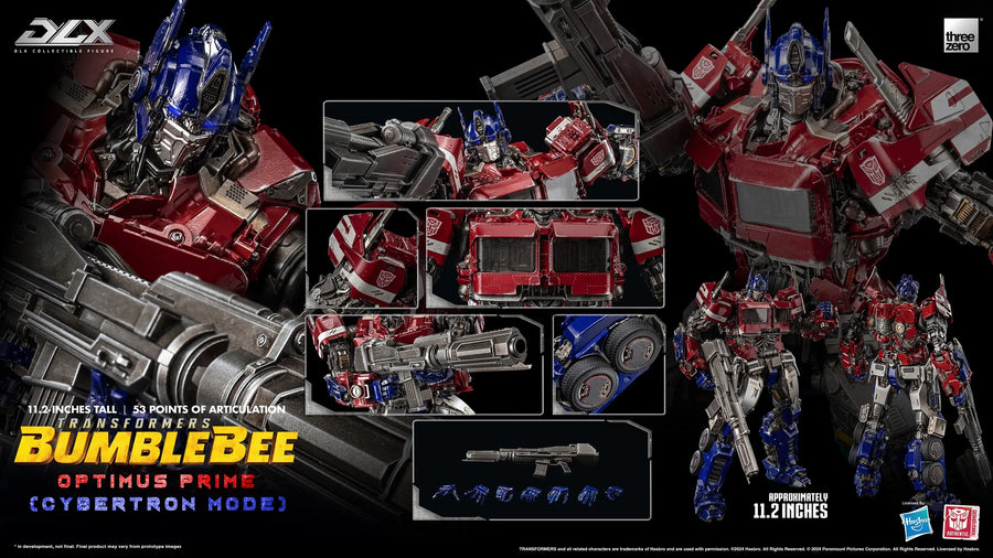 Optimus Prime (Cybertron Mode) DLX – Threezero – ActionFigure Brasil