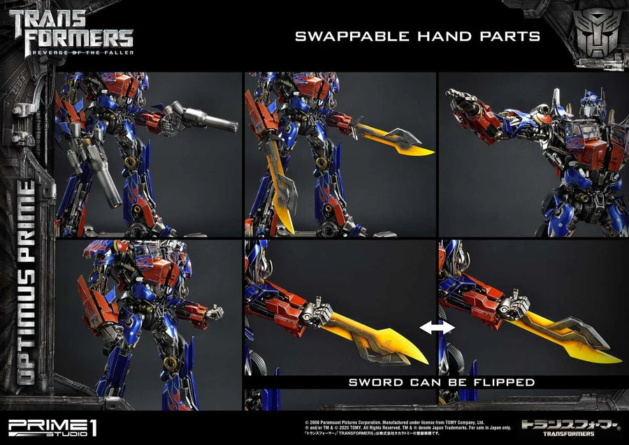 Optimus Prime (Exclusive Bonus Version) Transformers: Revenge of the Fallen (Film) – Prime1Studio – ActionFigure Brasil