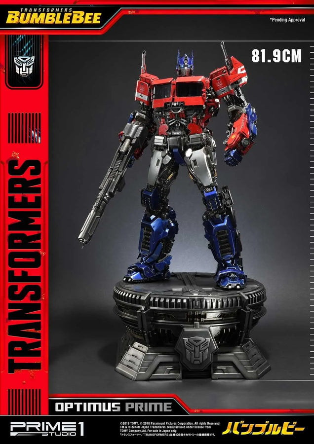 Optimus Prime (Exclusive Japan/China Version) Transformers: Bumblebee (Film) – Prime1Studio – ActionFigure Brasil