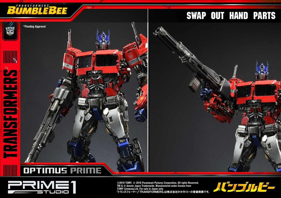 Optimus Prime (Exclusive Japan/China Version) Transformers: Bumblebee (Film) – Prime1Studio – ActionFigure Brasil