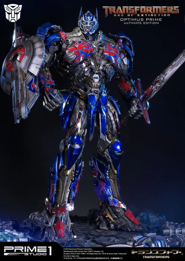 Optimus Prime (Exclusive Version) Transformers: Age of Extinction (Film) – Prime1Studio – ActionFigure Brasil