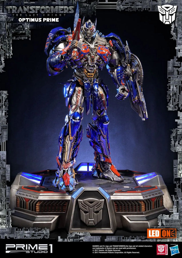 Optimus Prime (Exclusive Version) Transformers: The Last Knight (Film) – Prime1Studio – ActionFigure Brasil
