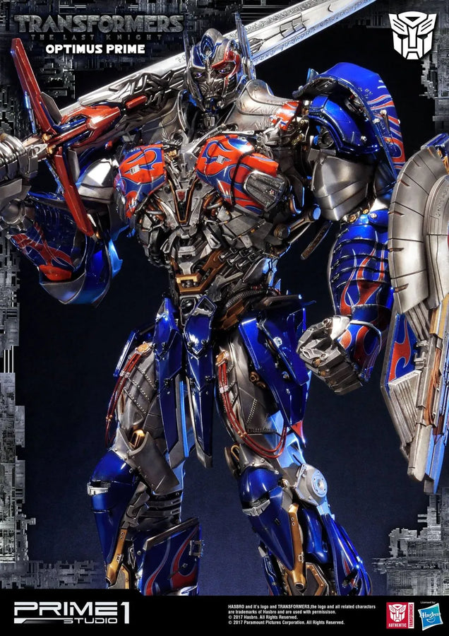 Optimus Prime (Exclusive Version) Transformers: The Last Knight (Film) – Prime1Studio – ActionFigure Brasil