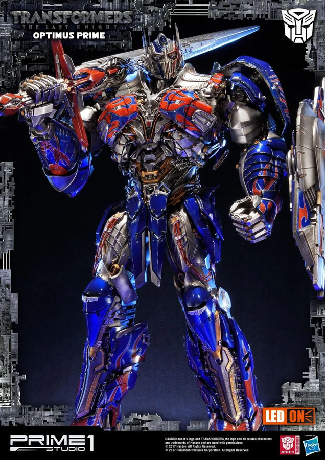 Optimus Prime (Exclusive Version) Transformers: The Last Knight (Film) – Prime1Studio – ActionFigure Brasil