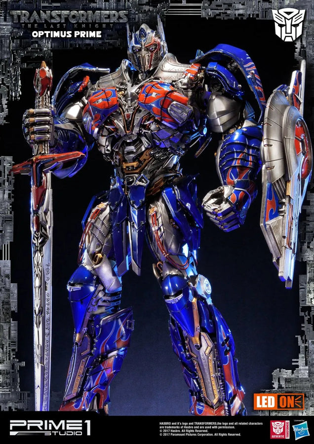 Optimus Prime (Exclusive Version) Transformers: The Last Knight (Film) – Prime1Studio – ActionFigure Brasil