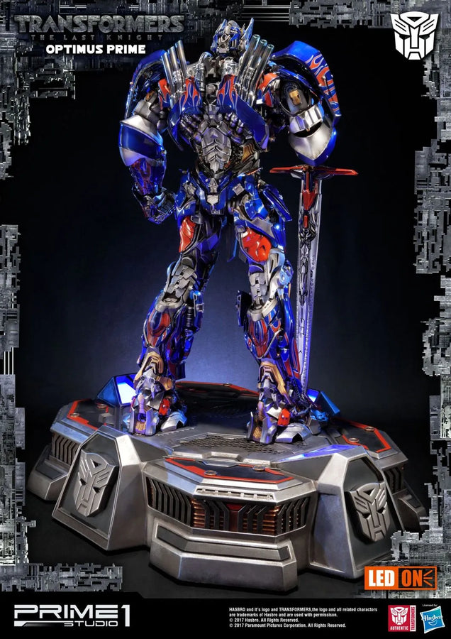 Optimus Prime (Exclusive Version) Transformers: The Last Knight (Film) – Prime1Studio – ActionFigure Brasil