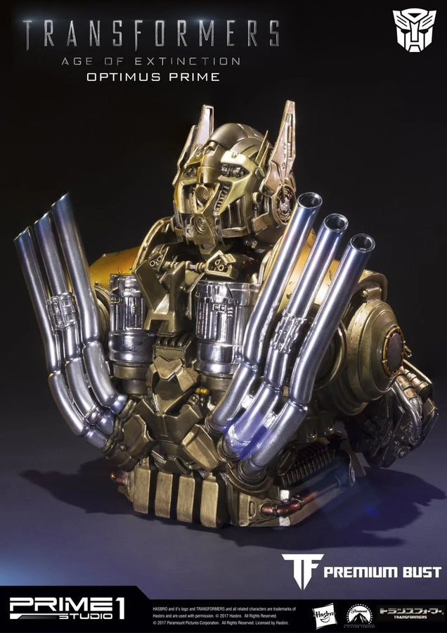 Optimus Prime (Gold Version) Transformers: Age of Extinction (Film) – Prime1Studio – ActionFigure Brasil