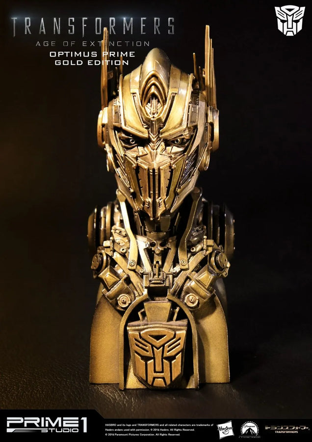 Optimus Prime (Gold Version) Transformers: Age of Extinction (Film) – Prime1Studio – ActionFigure Brasil
