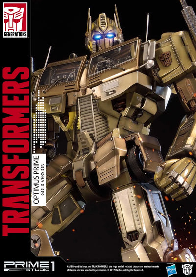 Optimus Prime (Gold Version) Transformers Generations I – Prime1Studio – ActionFigure Brasil