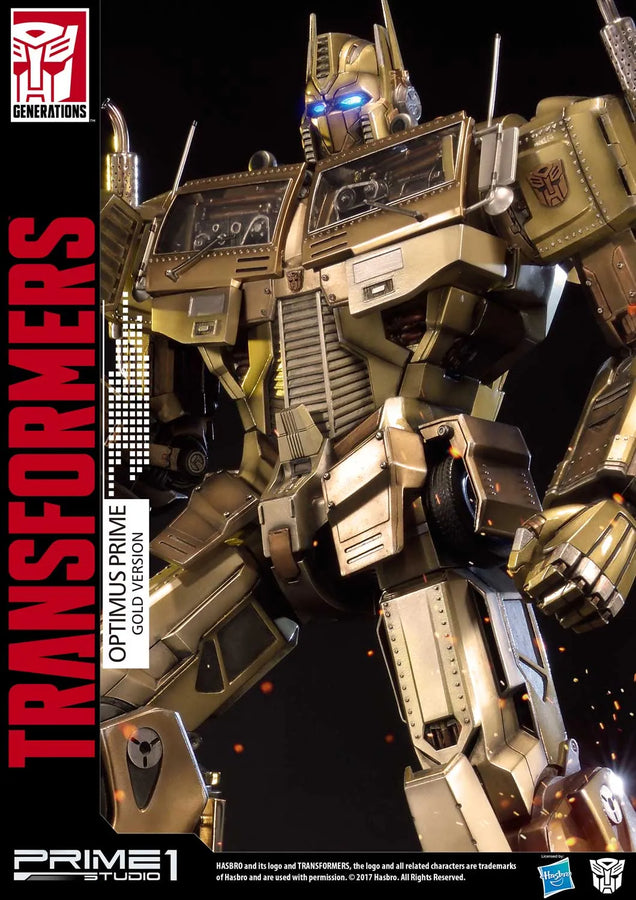 Optimus Prime (Gold Version) Transformers Generations I – Prime1Studio – ActionFigure Brasil