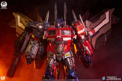 Optimus Prime (Jet Convoy Edition) - LIMITED EDITION: 200 (Jet Convoy) – PCS – ActionFigure Brasil — detalhe do produto