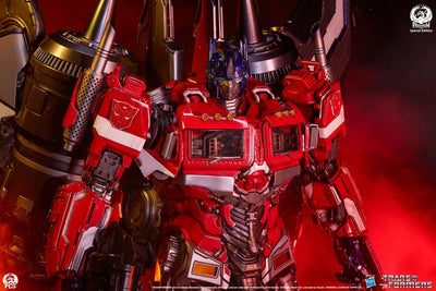 Optimus Prime (Jet Convoy Edition) - LIMITED EDITION: 200 (Jet Convoy) – PCS – ActionFigure Brasil — detalhe do produto