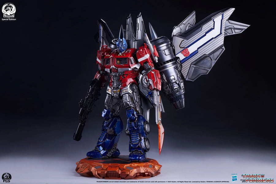 Optimus Prime (Jet Convoy Edition) - LIMITED EDITION: 200 (Jet Convoy) – PCS – ActionFigure Brasil