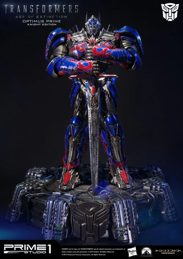 Optimus Prime (Knight Edition) Transformers: Age of Extinction (Film) – Prime1Studio – ActionFigure Brasil