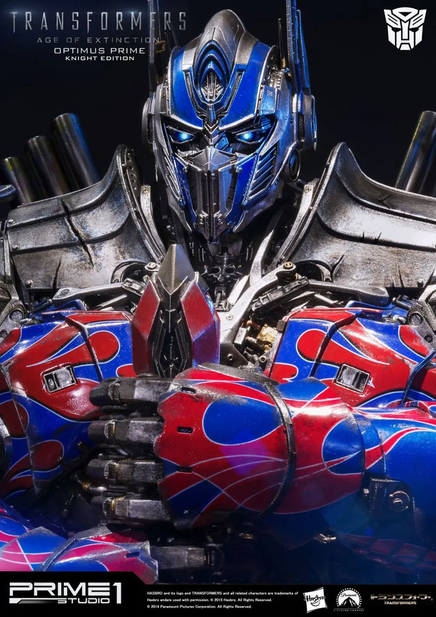 Optimus Prime (Knight Edition) Transformers: Age of Extinction (Film) – Prime1Studio – ActionFigure Brasil