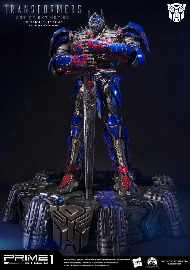 Optimus Prime (Knight Edition) Transformers: Age of Extinction (Film) – Prime1Studio – ActionFigure Brasil