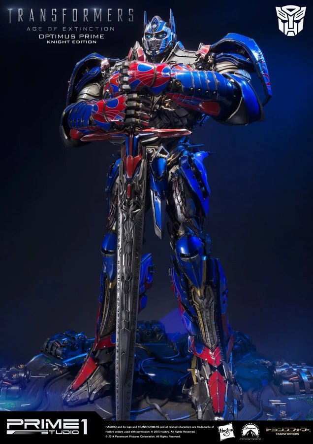 Optimus Prime (Knight Edition) Transformers: Age of Extinction (Film) – Prime1Studio – ActionFigure Brasil