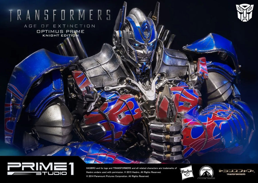 Optimus Prime (Knight Edition) Transformers: Age of Extinction (Film) – Prime1Studio – ActionFigure Brasil