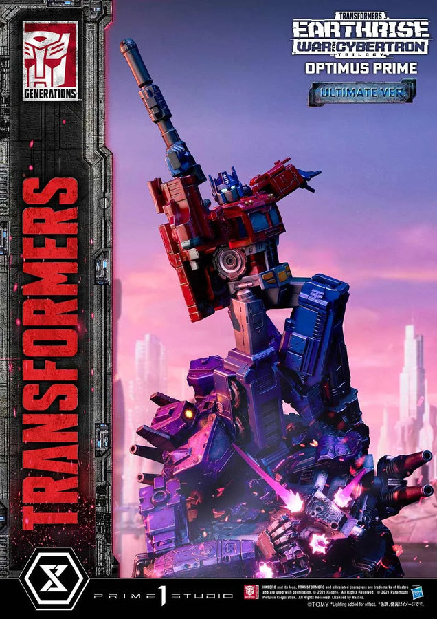 Optimus Prime (Ultimate Version) Transformers: War For Cybertron – Prime1Studio – ActionFigure Brasil