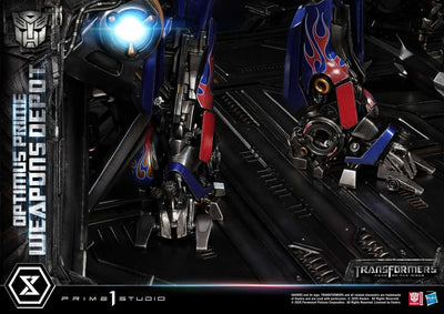Optimus Prime Weapons Depot (Bonus Version) Transformers: Dark of the Moon (Film) – Prime1Studio – ActionFigure Brasil