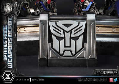 Optimus Prime Weapons Depot (Bonus Version) Transformers: Dark of the Moon (Film) – Prime1Studio – ActionFigure Brasil