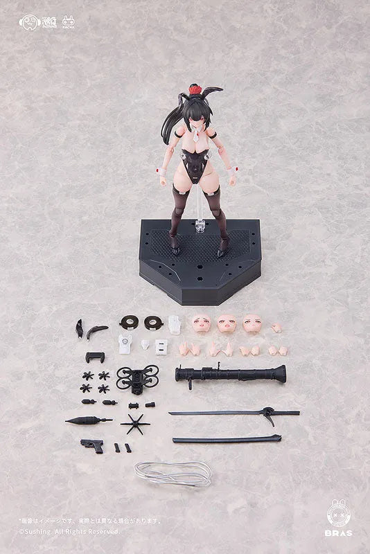 Original - Bunny Rapid Action Squad - Attacker - Runa - 1/12 (Good Smile Company, Sushing)ㅤ – Sushing – ActionFigureBrasil