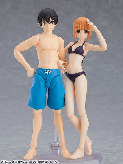 Original Character - Figma #415 - Ryo - Male Swimsuit Body (Max Factory)ㅤ – Max Factory – ActionFigureBrasil — close