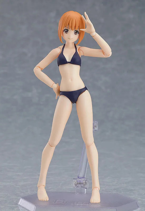 Original Character - Figma #416 - Emily - Female Swimsuit Body (Max Factory)ㅤ – Max Factory – ActionFigureBrasil