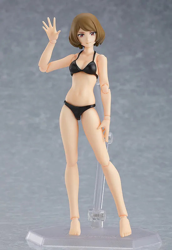 Original Character - Figma (#495) - figma Styles - Chiaki - Female Swimsuit Body (Max Factory)ㅤ – Max Factory – ActionFigureBrasil