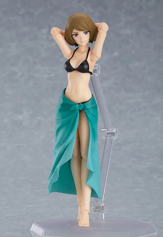 Original Character - Figma (#495) - figma Styles - Chiaki - Female Swimsuit Body (Max Factory)ㅤ – Max Factory – ActionFigureBrasil