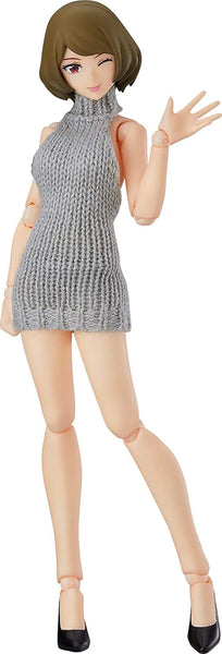 Original Character - Figma #506 - figma Styles - Chiaki - Backless Sweater Outfit (Max Factory)ㅤ – Max Factory – ActionFigureBrasil