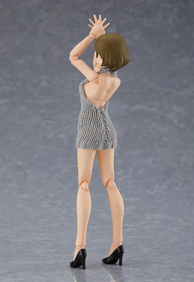 Original Character - Figma #506 - figma Styles - Chiaki - Backless Sweater Outfit (Max Factory)ㅤ – Max Factory – ActionFigureBrasil — detalhe do produto