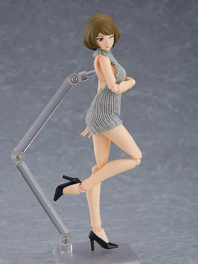 Original Character - Figma #506 - figma Styles - Chiaki - Backless Sweater Outfit (Max Factory)ㅤ – Max Factory – ActionFigureBrasil — embalagem