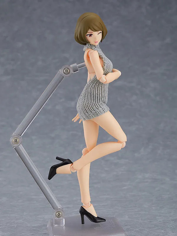 Original Character - Figma #506 - figma Styles - Chiaki - Backless Sweater Outfit (Max Factory)ㅤ – Max Factory – ActionFigureBrasil