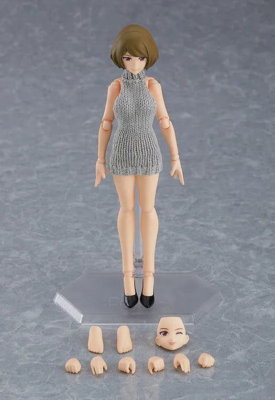 Original Character - Figma #506 - figma Styles - Chiaki - Backless Sweater Outfit (Max Factory)ㅤ – Max Factory – ActionFigureBrasil — acessórios