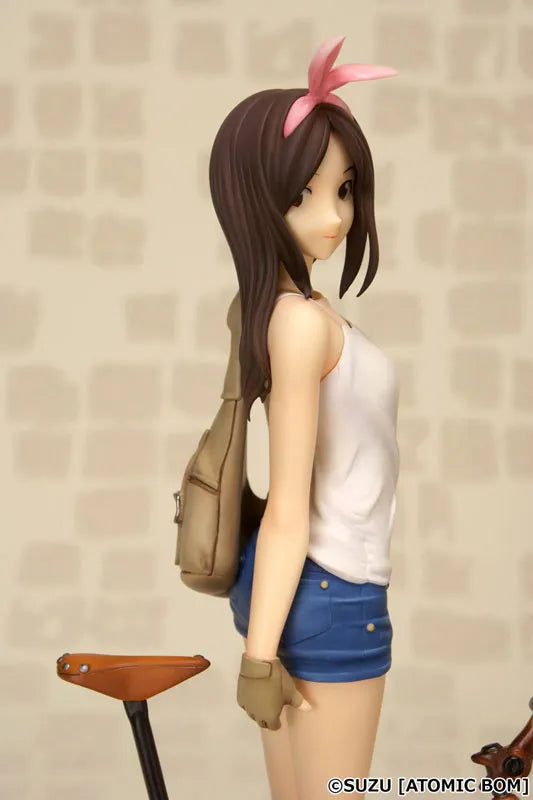 Original Character - Girl with Bicycle - 1/7 - AtomicBom Cycle vol.02 (Kaitendoh)ㅤ – Kaitendoh – ActionFigureBrasil