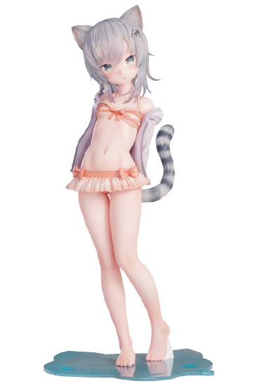 Original Character - Kemonomimi Gakuen - Amesho Amyu - 1/7 (B'full)ㅤ – B'full – ActionFigureBrasil