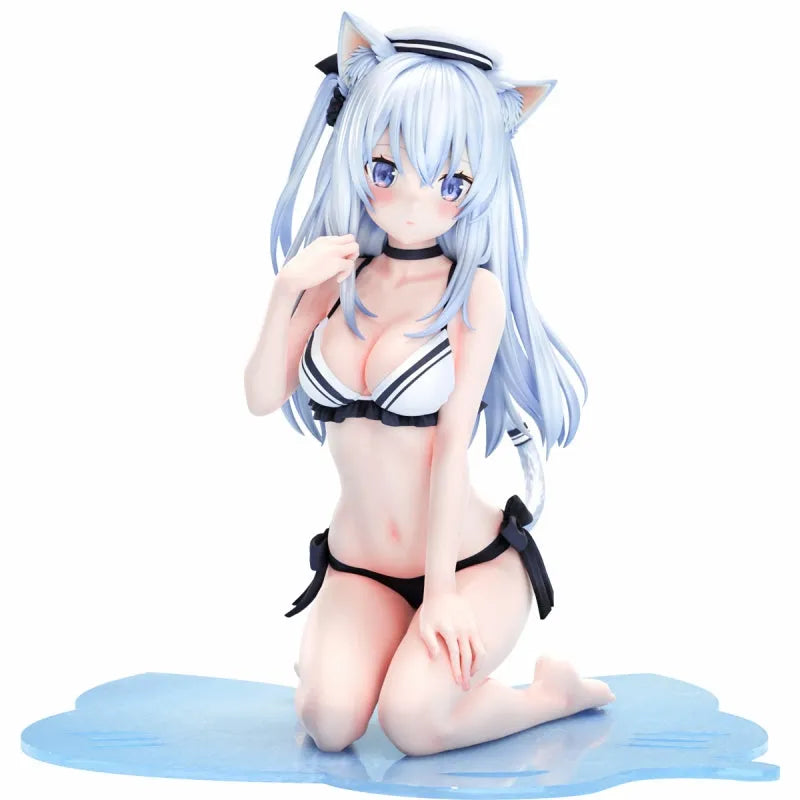 Original Character - Kemonomimi Gakuen - Aonami Shio - 1/5 - Tsuishi Eye Ver. (B'full)ㅤ – B'full – ActionFigureBrasil