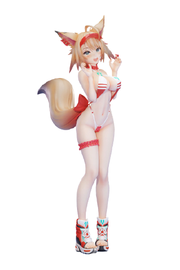Original Character - Kemonomimi Gakuen - Fennec Shalit - 1/7 - Jacket Off Ver. (B'full)ㅤ – B'full – ActionFigureBrasil
